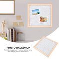 thumbnail image 3 of FUTUREORYY 1Pack Photo Pin Board for Wall in Light Grey 30X30X2CM, 3 of 5