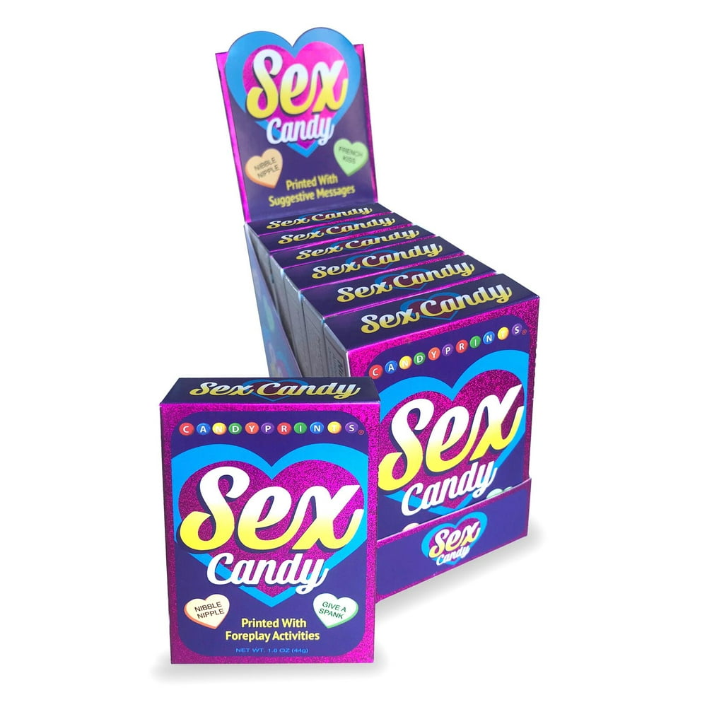 Sex Candy Display 6 Pc