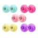 thumbnail image 1 of 10 Pieces Roller Skate Pom Poms with Jingle Bells- 3.1 Inch Tie-on Roller Skate Pom Poms Fuzzy (5 Co, 1 of 5