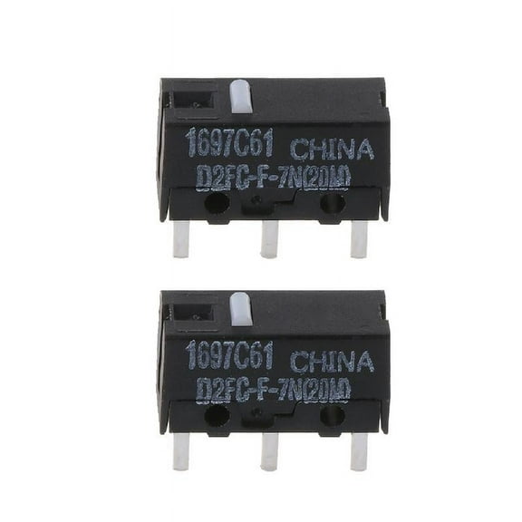 2Pcs Original Mouse Micro Switch D2FC-F-7N 20m for for RAZER