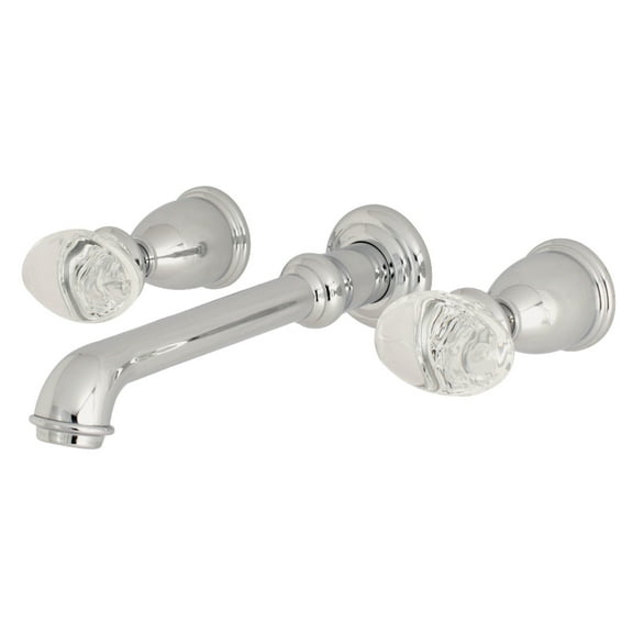 Kingston Brass KS7121WVL Wall Mount Bathroom Faucet, Polished Chrome