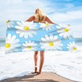 thumbnail image 4 of Clearance Under $5!Yyuenw Summer Beach Towels, 27" x 55" Microfiber Beach Towel, Sand Free Absorbent Quick Dry Lightweight Vacation Essentials Gift for Pool, Camping & Yoga, 4 of 5