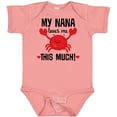 thumbnail image 3 of Inktastic Nana Loves Me Grandson Boys or Girls Baby Bodysuit, 3 of 5