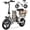 White, variant on INSDRGN Electric Scooter for Adults with Seat, High Performance Foldable E-Scooter with 750W Motor, 20MPH, 28 Mile Range, 330lbs Max Load, UL2272