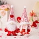 thumbnail image 3 of Decoración de enano de anciano con sombrero de lentejuelas, minifigura de enano, regalos del Día de San Valentín, 2 uds., 3 of 9