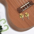 thumbnail image 2 of 4Pzs Cerradura de Correa de Guitarra Antideslizante Hebilla de Cinturones de Guitarra Hilo de Boton para Acustica Electrica Bajo Piezas de Correa de Guitarra Accesorios-Oro, 2 of 5