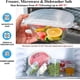 thumbnail image 5 of 12 Pack of Various Sizes BPA-free Silicone Lids Reusable Container Lids Food Covers, Flexible to Fit All Shape of Containers, Durable, Microwave and D, 5 of 5