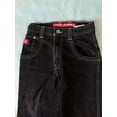 thumbnail image 4 of Ropa de calle JNCO jeans Y2K hip hop patrón de dibujos animados pantalones negros sueltos hombres y mujeres pantalones de pierna ancha, 4 of 5