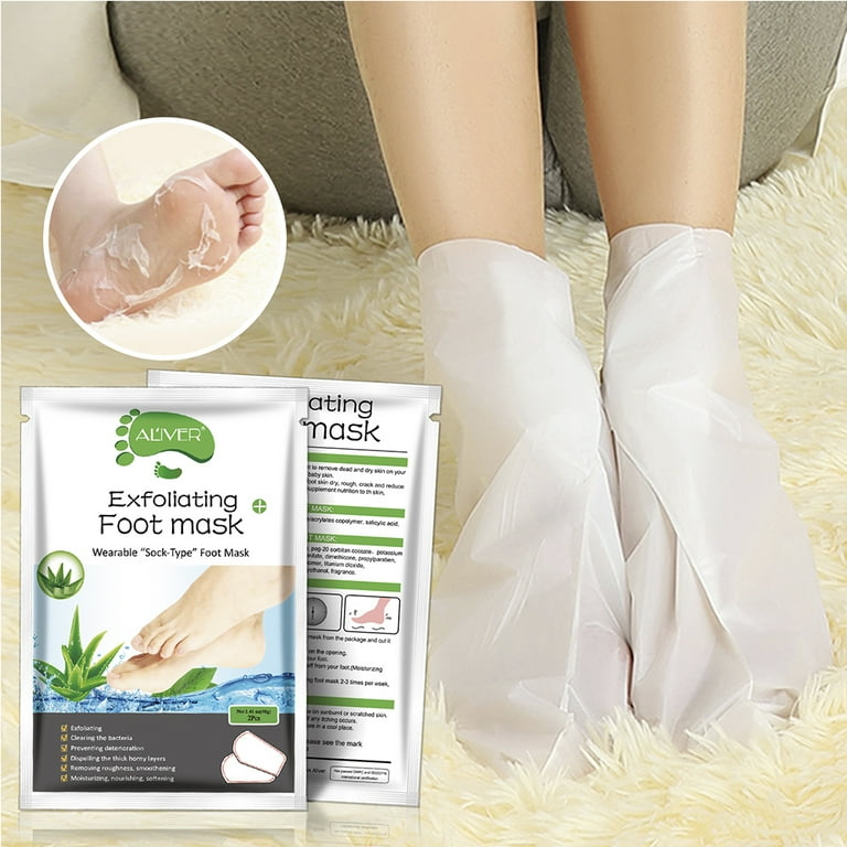 Foot Peel Mask - Exfoliator Peel Off Calluses Dead Skin Callus Remover