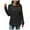 X10 Black, variant on kaprioy Women's Mock Turtleneck Long Sleeve Shirts Fall Ribbed Tops Fleece Basic Layering Soft Thermal Undershirts Tee Grey, XXL