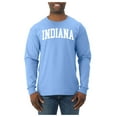 thumbnail image 2 of Wild Bobby State of Indiana College Style Men Long Sleeve Shirt, 2 of 6