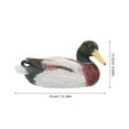 thumbnail image 2 of TEHAUX American Waterfowl Duck Hunting Sign Collection Map Floating Pond Duck Statue Resin Multi 1 PCS, 2 of 6