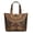 Classic, variant on Abstract Ornamental Mala Travel Duffel Boho Ethnic Chic Weekender Bag with Traditional Sacred Symbolic Pattern, Artistic Vintage Meditation Tote