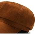 thumbnail image 2 of CoCopeaunts Fleece Anise Newsboy Cap Vintage Women Adjustable Octagonal Cap Female Winter Autumn Leisure Hat French Beret, 2 of 7