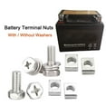 thumbnail image 2 of suitable for 2 Set Motorcycle Scooter ATV Dirt Bike Battery Terminal Nut and Bolt Screws With Or Without Washers M5 M6 8mm 10mm 12mm 16mm, 2 of 6