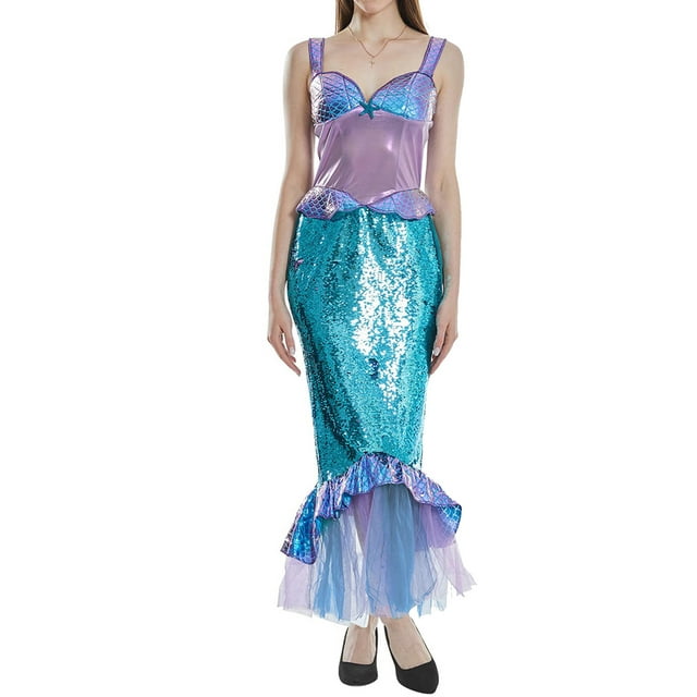 Txlixc Ropa de sirena femenina para juegos de rol / accesorios fotográficos Txlixc moda