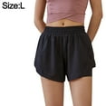 thumbnail image 2 of Pantalones cortos deportivos para mujer Pantalones cortos de fitness de verano Pantalones cortos para correr Pantalones cortos de yoga, 2 of 6