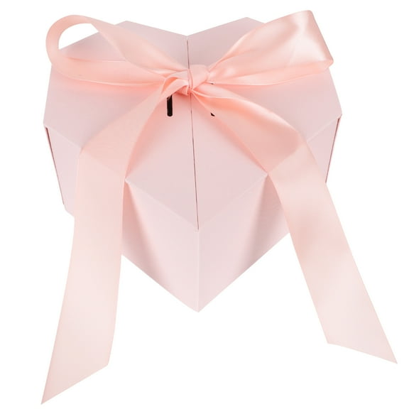 WHAMVOX  Empty Heart Shaped Boxes Case Love Gift Packaging Beautiful Child