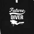 thumbnail image 3 of Inktastic Future Diver Scuba Diving Toddler Sweatshirt, 3 of 4