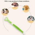 thumbnail image 4 of Three Sided Pet Toothbrush Dog Soft Brush Bad Breath Tartar Tool Cat Mouth Clean, 4 of 9