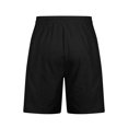 thumbnail image 3 of HOOMEUMY Men's Summer Shorts with Pockets Quick Dry Breathable Stretch Drawstring Elastic Waist Solid Color Loose Fit Beach Shorts Black XL, 3 of 5