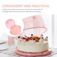 thumbnail image 2 of MIANGASTORE Cake Keeper Small Cake Carrier Transparent Cake Cake Box Home Baking Storage Box, 2 of 8