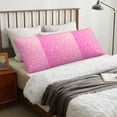 thumbnail image 4 of Fotbe Breast Cancer Pink Ribbons Awareness Funda para Almohada Corporal con Diseño, Funda de Microfibra Ultrasuave de 20x54 Pulgadas, Ropa de Cama Elegante, 4 of 7