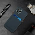 thumbnail image 6 of Allytechgroup Case Compatible with iPhone 16 Pro Max, [Card Holder] [Soft TPU] [Ultra Slim & Lightweight] Shockproof Anti-Fingerprint Case for iPhone 16 Pro Max, Darkblue, 6 of 6