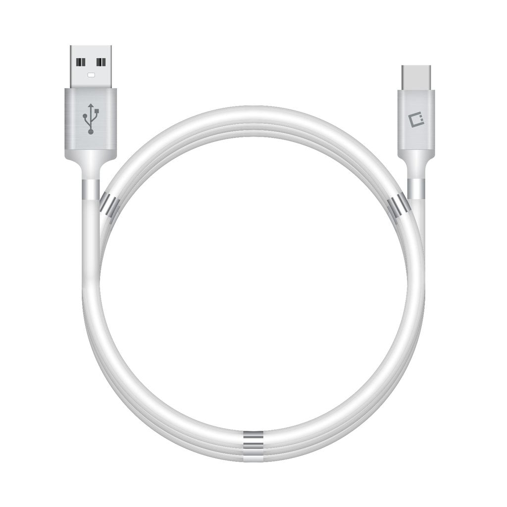 Cellet USB Cable Compatible with AT&T Maestro Max (Magnetic Type C Charger Data Cable) with Keychain Tool - Feet/1 Meter) - White - Walmart.com