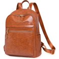 thumbnail image 1 of Mochila para mujer, minimochila de cuero PU, bolso de hombro informal, mochilas de moda para mujer, mochila de viaje, 1 of 5