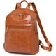 thumbnail image 1 of Mochila para mujer, minimochila de cuero PU, bolso de hombro informal, mochilas de moda para mujer, mochila de viaje, 1 of 5