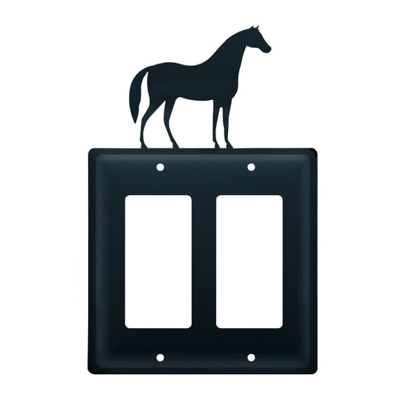 Horse - Double GFI Cover