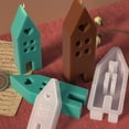 thumbnail image 1 of YAOMOBB DIY Craft Mold Exquisite House shaped Silicone Mold DIY Easter Rabbit for Home Holiday Decoration, 1 of 7