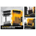thumbnail image 3 of Juego de brocas para destornilladores DEWALT Tough Grip, 110 unidades, 3 of 7