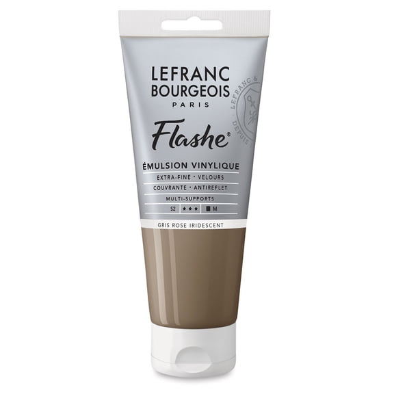 Lefranc & Bourgeois Flashe Vinyl Paint - Iridescent Pink Gray, 80 ml