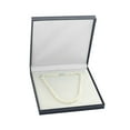 thumbnail image 4 of 18K Gold 6.0-6.5mm Japanese Akoya Saltwater White Cultured Pearl Necklace - AAA Quality, 18" Princess Length, 4 of 7