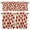 Off-White, variant on 3 Piece Kitchen Curtains and Valances Set Summer Red Strawberry Cafe Curtains 24 Inch Length Rustic Fruits Farmhouse Brown Wooden Valance & Tier Curtain for Living Room Bedroom 54"x18"+27"x24"*2