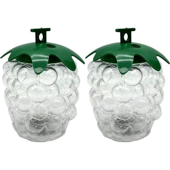 2 Pcs Drinking Cup with Lid Creative Grape Shape Drinking Glasses Portable Water Cup Bottle Resuable for Water, Iced Coffee, Tea, Etc