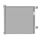 thumbnail image 1 of Valla De Puerta Resistente Para Protección De Niños, Cerradura Giratoria, Valla De Puerta Para Bebé Para Balcón, Baño, Escalera, 1 of 8