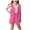 Hot Pink, variant on ZACPNCV Girls 2 Piece Outfits Fall Fringe Suede Vest and Shorts Set Tassel Sleeveless Jackets with High Waist Shorts Navy 9-10 Years