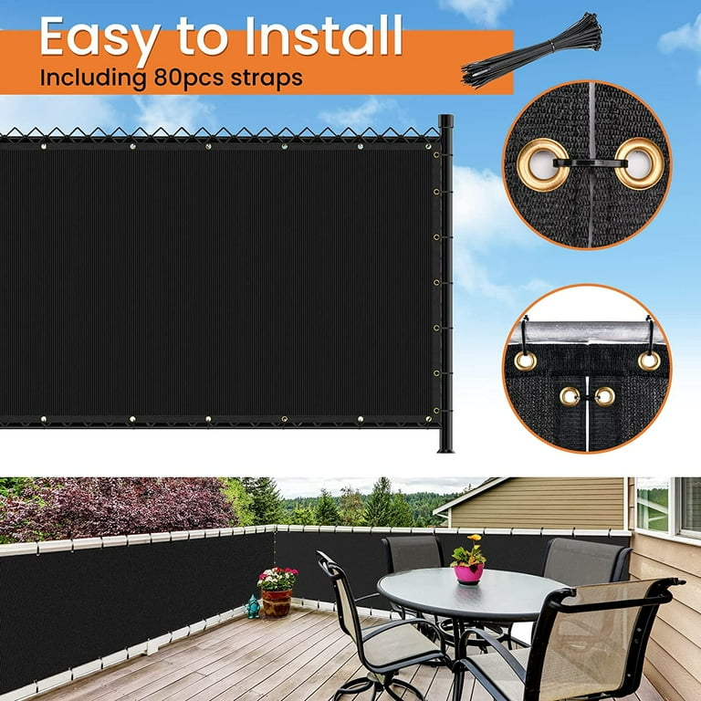 Free Shipping! Keten Windscreen Privacy Screen Fence Heavy Duty