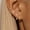 Gold‑Style 2, variant on Women’s 4-Piece Mixed Stud and Hoop Earrings Set, Clear Stone Ear Stack Jewelry
