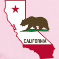 thumbnail image 2 of CafePress - CALI STATE W BEAR Body Suit - Long Sleeve Cotton Baby Bodysuit, 2 of 4