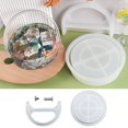 thumbnail image 2 of LCXmlly Basket Mold Storage Bucket Reusable Flexible Easy Demould Non Adhesive Not Epoxy Making Clear Texture Elastic Ice Bucket Household, 2 of 7