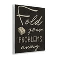 thumbnail image 4 of Fold Your Problems Away Wall Plaque Art, design by Marcus Prime, 4 of 8