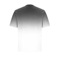 thumbnail image 4 of Chiccall Mens Gradient Summer Tops Casual Comfy Crew Neck Short Sleeve T Shirts Soft Loose Stretch Workout Gym Tees, 4 of 5