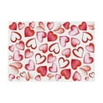 thumbnail image 2 of Uxgjfwu Valentines Day Heart Placemats, Themed Insulated Table Mats for Party Decoration, Set of Dining Mats for Holiday Table Setting, Kitchen, Festive Home Meal, 2 of 6