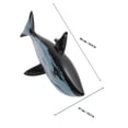 thumbnail image 2 of IFANLANDOR 4Pcs Inflatable Floating Shark Playthings Durable PVC Sharks for Birthday Beach and Celebration Parties, 2 of 5