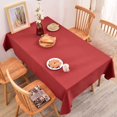 thumbnail image 4 of Rectangular Tablecloth Tablecloths Waterproof Stain Resistant Tablecloth Elegant Easy Care for Indoor, Outdoor Decoration 140*240cm, 4 of 4