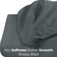 thumbnail image 6 of Utopia Bedding Twin Fitted Sheet - Bottom Sheet - Deep Pocket - Soft Microfiber - Shrinkage and Fade Resistant - Easy Care -1 Fitted Sheet Only Grey, 6 of 8